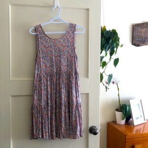 American Eagle floral sun dress XS